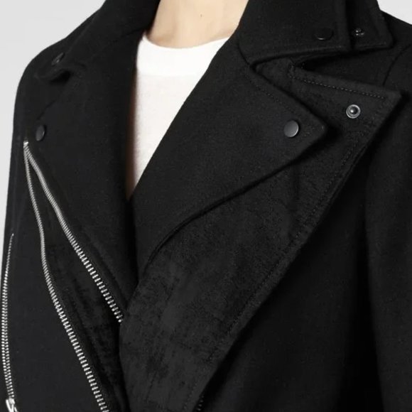 All Saints Iggy Biker Jacket Black - Picture 7 of 7